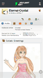 Mobile Screenshot of eternal-crystal.deviantart.com
