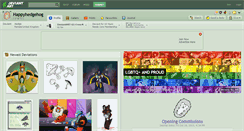 Desktop Screenshot of happyhedgehog.deviantart.com