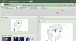 Desktop Screenshot of mangaluva.deviantart.com