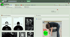 Desktop Screenshot of pandorius.deviantart.com
