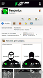 Mobile Screenshot of pandorius.deviantart.com