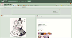 Desktop Screenshot of coelha-da-lua.deviantart.com