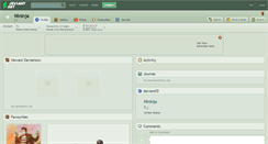 Desktop Screenshot of nininja.deviantart.com