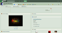 Desktop Screenshot of darksideoftheblues.deviantart.com