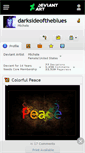 Mobile Screenshot of darksideoftheblues.deviantart.com