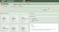 Desktop Screenshot of lo-ruke-ex.deviantart.com