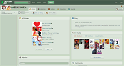 Desktop Screenshot of ameliaxjane.deviantart.com