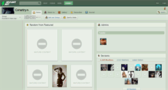 Desktop Screenshot of corsetry.deviantart.com