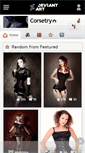 Mobile Screenshot of corsetry.deviantart.com