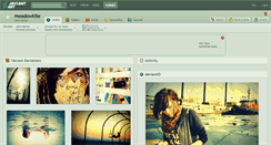 Desktop Screenshot of meadowkite.deviantart.com