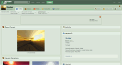 Desktop Screenshot of geekar.deviantart.com