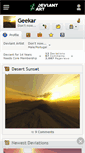 Mobile Screenshot of geekar.deviantart.com