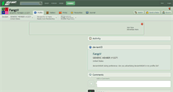 Desktop Screenshot of fangzv.deviantart.com