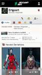 Mobile Screenshot of erigoart.deviantart.com