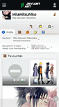 Mobile Screenshot of milamitsuhiko.deviantart.com