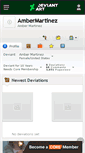 Mobile Screenshot of ambermartinez.deviantart.com