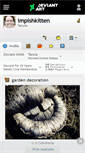 Mobile Screenshot of impishkitten.deviantart.com
