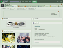 Tablet Screenshot of chudypit.deviantart.com