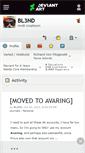 Mobile Screenshot of bl3nd.deviantart.com