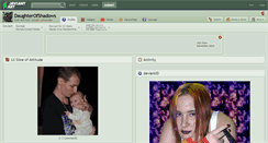 Desktop Screenshot of daughterofshadows.deviantart.com