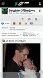 Mobile Screenshot of daughterofshadows.deviantart.com