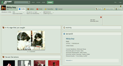 Desktop Screenshot of nicky-boy.deviantart.com