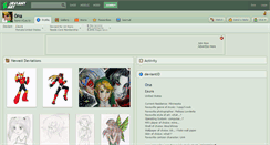 Desktop Screenshot of 0na.deviantart.com