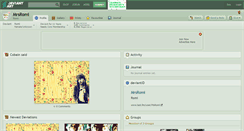 Desktop Screenshot of mrsromi.deviantart.com