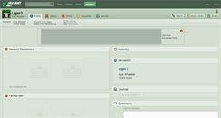 Desktop Screenshot of liger3.deviantart.com