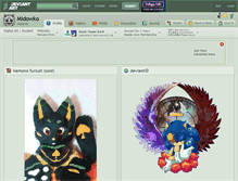 Tablet Screenshot of midowko.deviantart.com