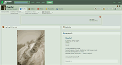 Desktop Screenshot of peacful.deviantart.com