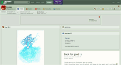 Desktop Screenshot of ly-nn.deviantart.com