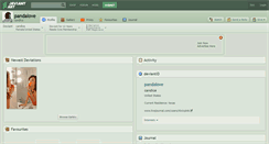 Desktop Screenshot of pandalove.deviantart.com