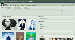 Desktop Screenshot of paliki.deviantart.com