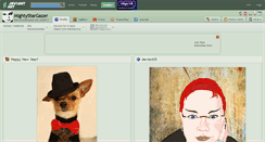 Desktop Screenshot of mightystargazer.deviantart.com