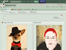 Tablet Screenshot of mightystargazer.deviantart.com