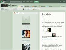 Tablet Screenshot of dark-speck.deviantart.com