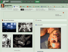 Tablet Screenshot of guyprives.deviantart.com