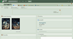 Desktop Screenshot of meshuggah52.deviantart.com