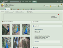 Tablet Screenshot of deirdremurphy.deviantart.com