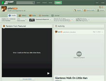 Tablet Screenshot of crlvr.deviantart.com