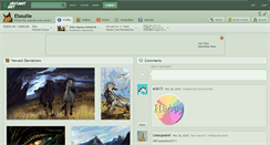 Desktop Screenshot of elsouille.deviantart.com