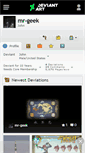 Mobile Screenshot of mr-geek.deviantart.com