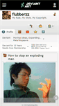 Mobile Screenshot of flubberzz.deviantart.com