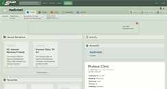 Desktop Screenshot of maddrmatt.deviantart.com