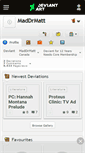 Mobile Screenshot of maddrmatt.deviantart.com