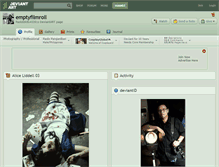 Tablet Screenshot of emptyfilmroll.deviantart.com