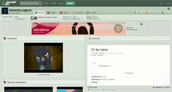 Desktop Screenshot of nemezis-legend.deviantart.com