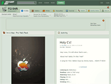 Tablet Screenshot of fi2-shift.deviantart.com