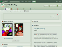 Tablet Screenshot of one-with-the-fury.deviantart.com